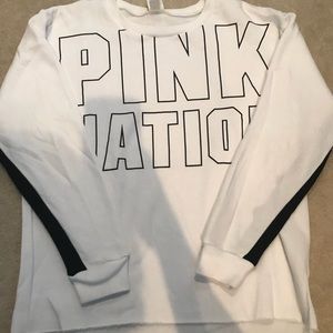 Pink Nation Sweatshirt Size M